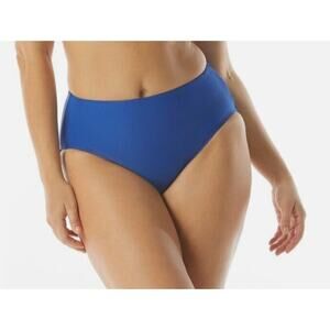 Coco Reef Women High-Waist Cobalt Blue Bikini Bottoms Small NWT $54